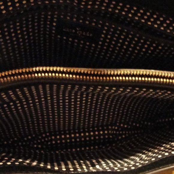 Kate Spade Black Leather Bow Handbag - Picture 5 of 9